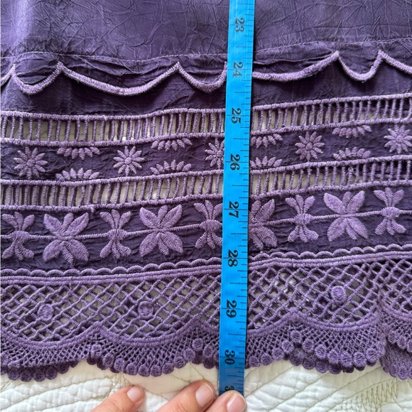 Johnny Was Purple Women's Top- Size S - Picture 7 of 10